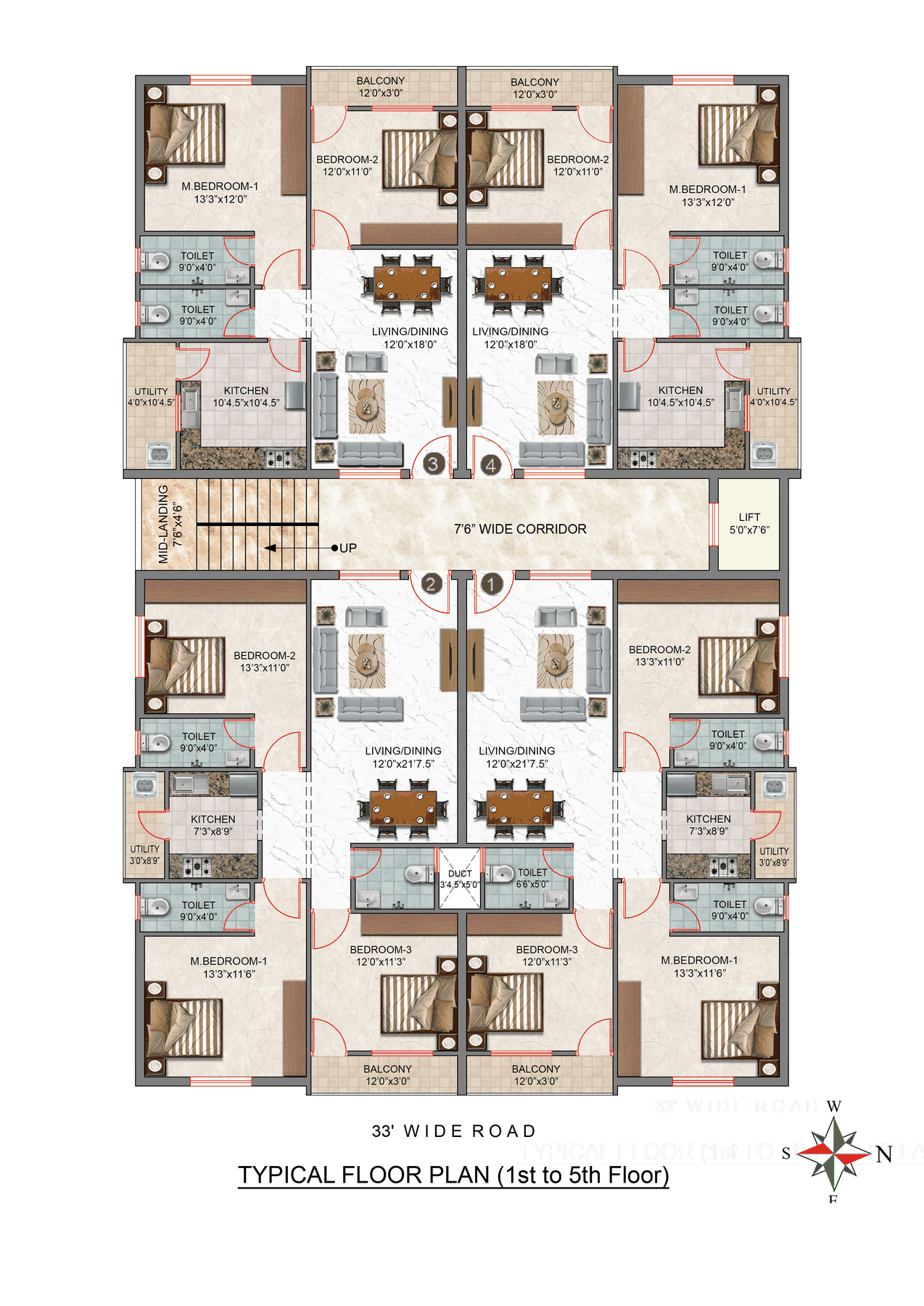 Typical Floor Plan